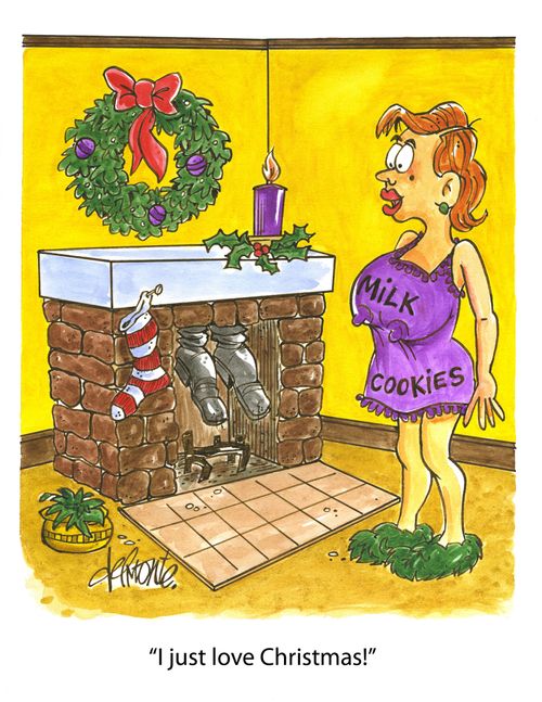 'I just love Christmas!' 
