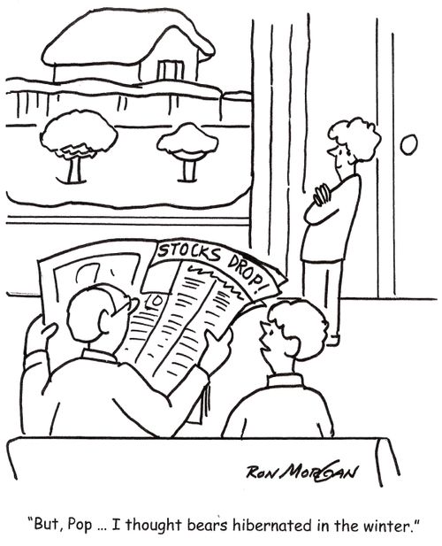 'But, Pop ... I thought bears hibernated in the winter.'