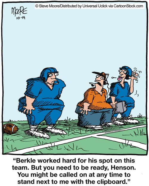 "Berkle worked hard for his spot on this team. But you need to be ready..."