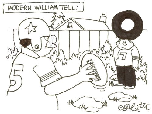 Modern William Tell.