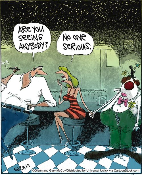 'Are you seeing anybody?'