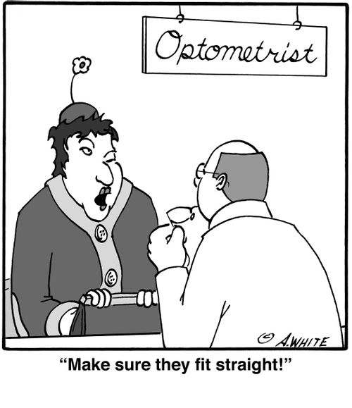'Make sure they fit straight'