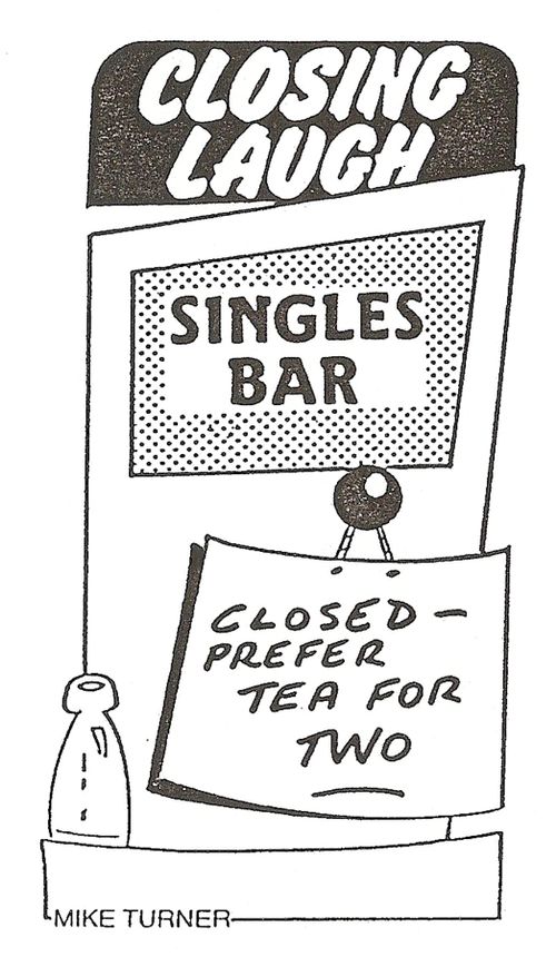Closing Laugh Singles Bar