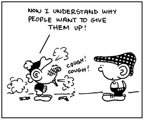 'Now I understand why people want to give them up.'