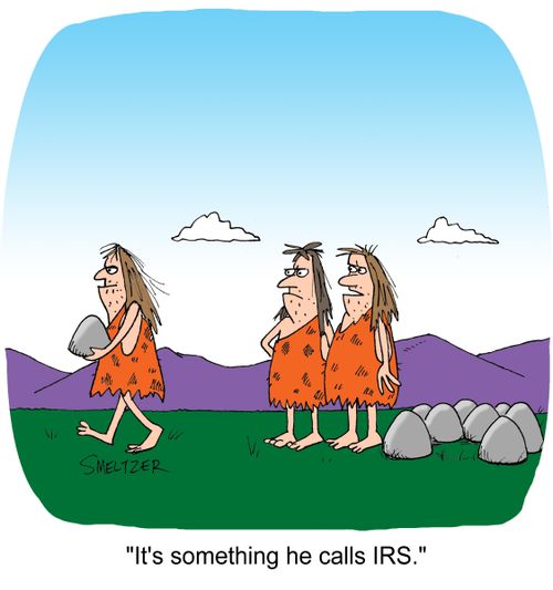 'It's something he calls IRS.'