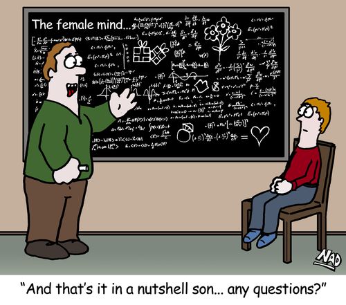 'And that's it in a nutshell son... any questions?'