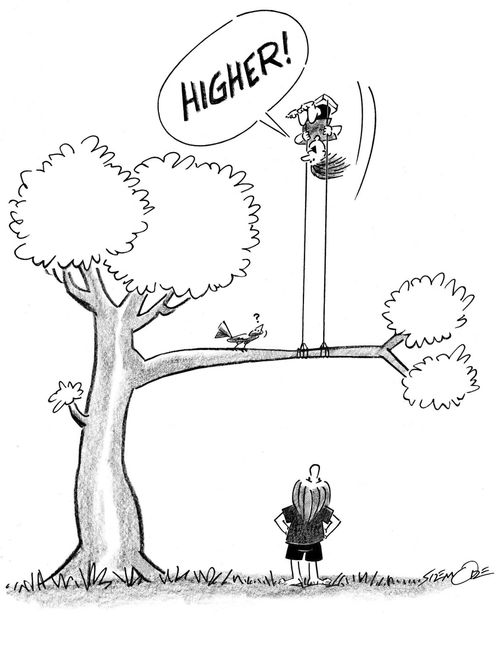 'Higher!'