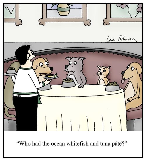 'Who had the ocean whitefish and tua paté?'