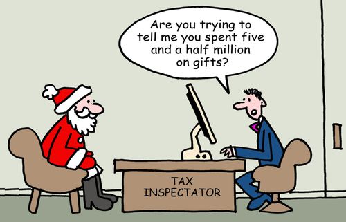 'Are you trying to tell me you spent five and a half million on gifts?'