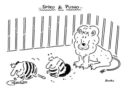 Spiro & Pusho's prison break.
