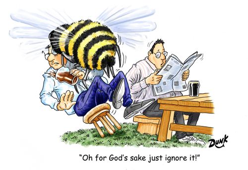 'Oh for God's sake just ignore it!'