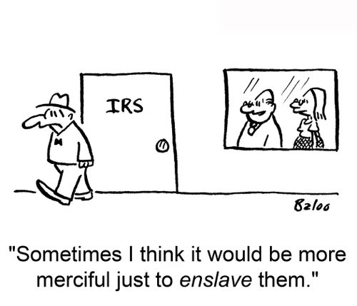 'Sometimes I think it would be more merciful just to enslave them.'