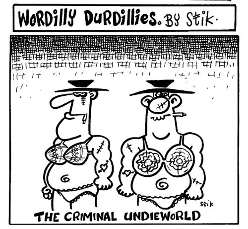 Wordilly Durdillies - The Criminal Undieworld