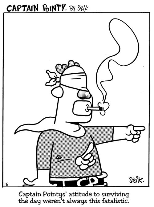 Captain Pointy No.30 - Facing a firing squad