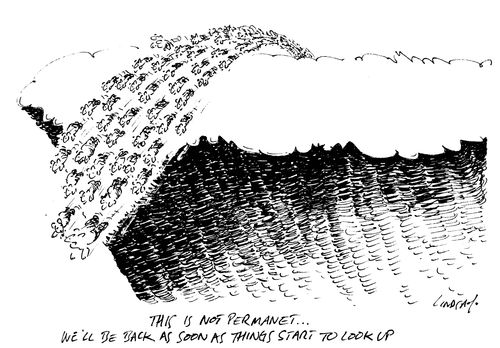 'This is not permanent...we'll be back as soon as things start to look up.'