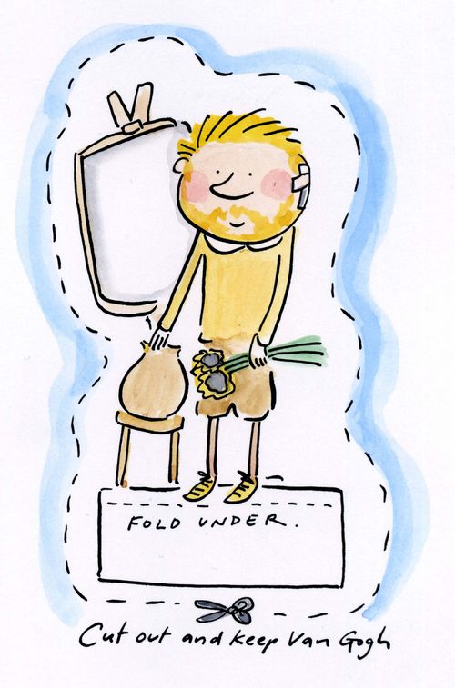 Cut out and keep your own Van Gogh.