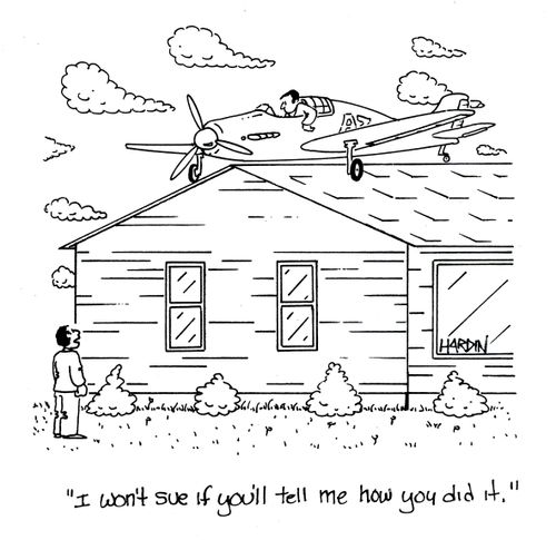 'I won't sue if you'll tell me how you did it.'