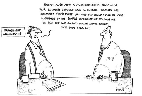 'Having conducted a comprehensive review of your business strategy and financial forecasts...'