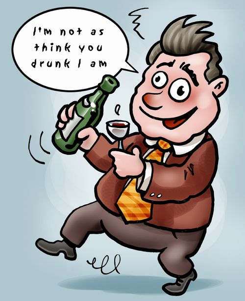 'I'm not as think as you drunk I am.'