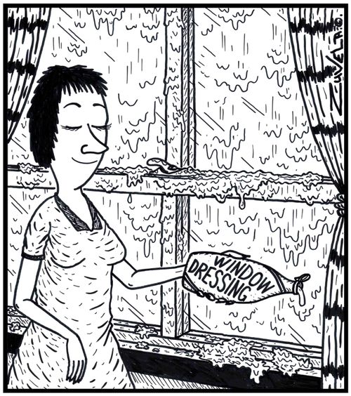 Window Dressing.