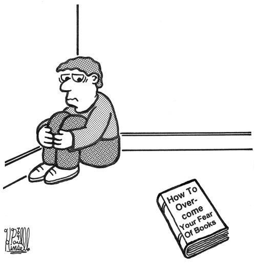 How to Overcome Your Fear Of Books