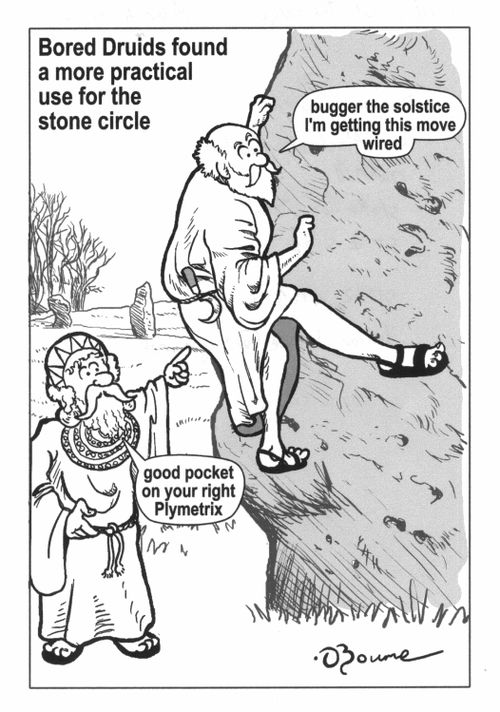 'Bored druids found a more pratical use for the stone circle'