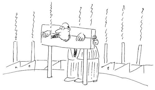 Industrialist in stocks still polluting the enviroment