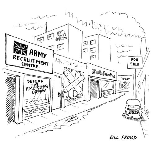 Army Recruitment Centre - Defend the American Dream!  