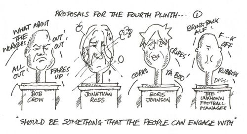 Proposals for the fourth plinth...'Should be something that the people can engage with.'