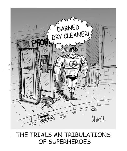 The Trials and Tribulations of Superheroes.