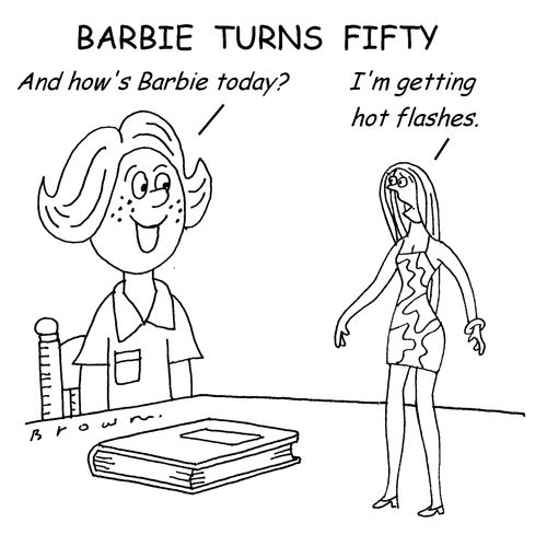 Barbie turns fifty.