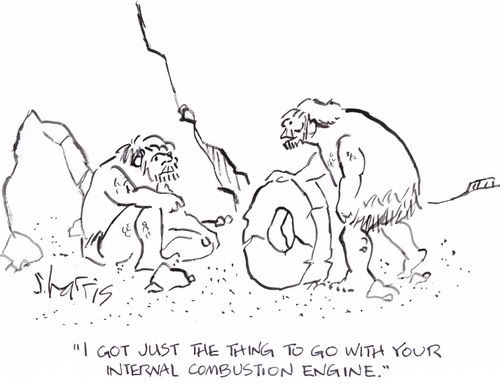 'I got just the thing to go with your internal combustion engine.'