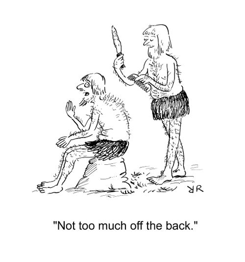 'Not too much off the back.'