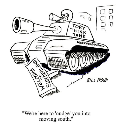 'We're here to nudge you into moving south.'