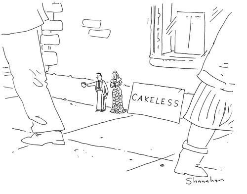 Cakeless.