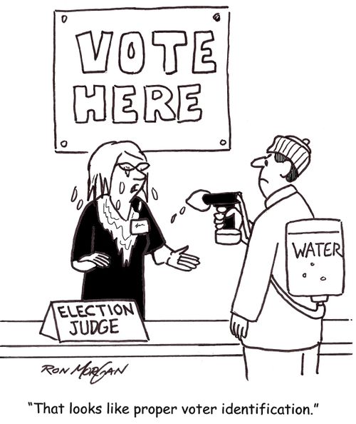 'That looks like proper voter identification.'