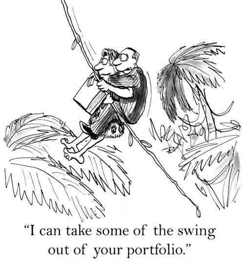 'I can take some of the swing out of your portfolio.'