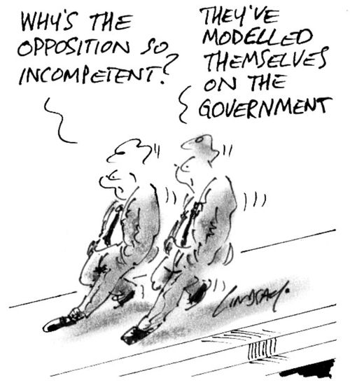 Why's the opposition so incompetent?