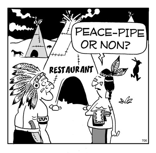 Peace pipe or non?