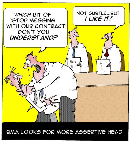 BMA looks for more assertive head