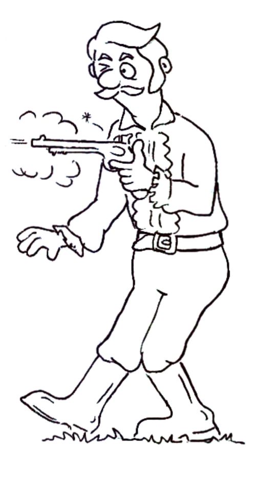 Pistols at dawn. B