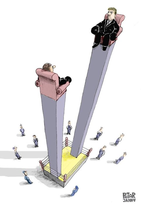 Fight on the top