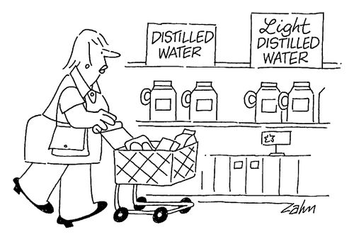 Light Distilled Water