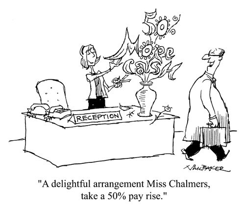 "A delightful arrangement Miss Chalmers..."