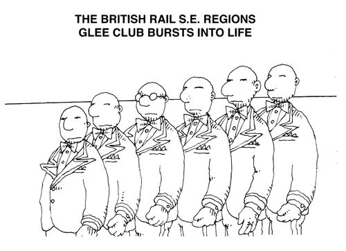 Rail Regions Glee Club bursts into life