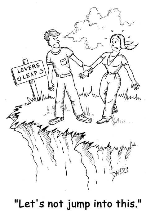 'Let's not jump into this.'