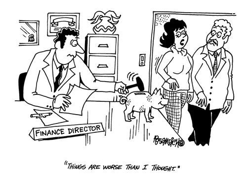 'Thinks are worse than I thought.'