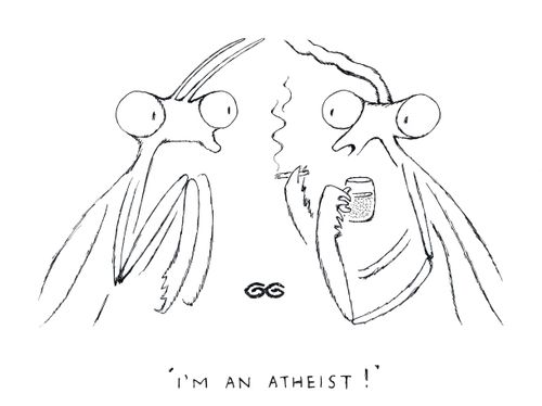 'I'm an atheist!'