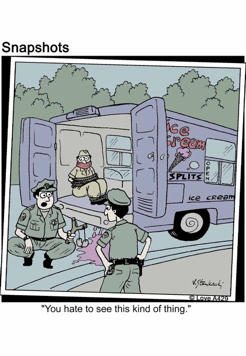 'You hate to see this kind of thing.'