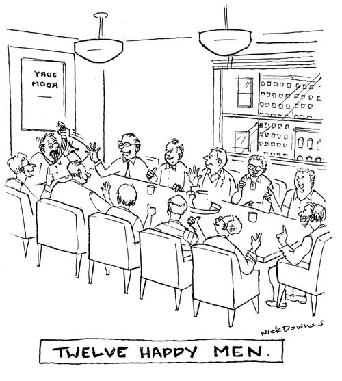 Twelve Happy Men.